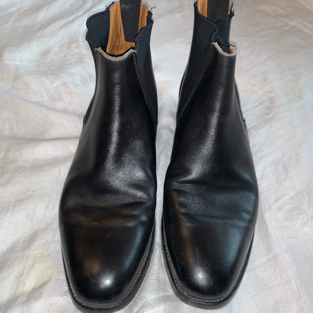 BOWEN LEATHER Men’s Chelsea Boots MADE IN ENGLAND - Picture 2 of 9